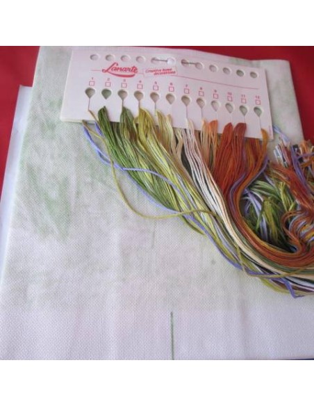Kit de punto de cruz, de Lanarte