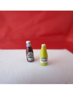Ketchup y mostaza