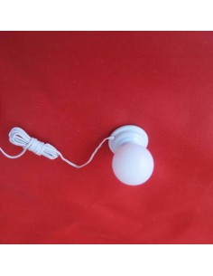 Globo blanco para techo