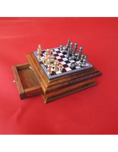 Caja de ajedrez, imantado