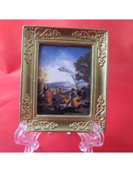 Cuadro "la merienda" de Goya