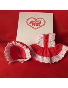 Vestido rojo para mini Mariquita Perez