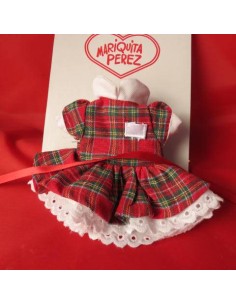 Vestido escoces para mini Mariquita Perez