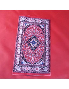 Alfombra tonos rojos