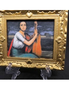 Cuadro "mujer andaluza" de Julio Rmero de Torres