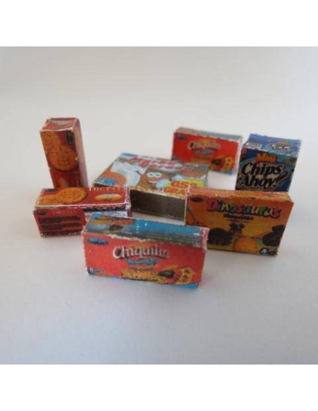 caja de galleta vacia