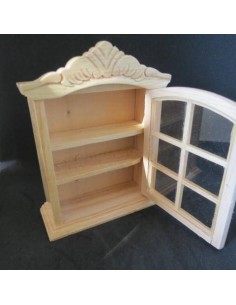 Vitrina de colgar en color pino 2
