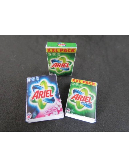 Caja de detergente Ariel