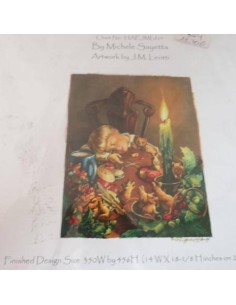 Esquema de punto de cruz," regalos sencillos"