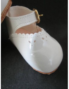 Zapatos de charol blanco (tara) 2