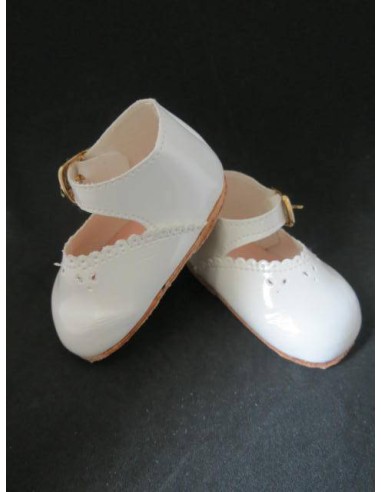 Zapatos de charol blanco (tara)