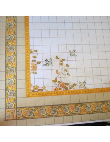 Papel suelo decorado