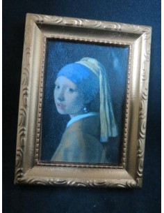 Cuadro "la chica de la perla " 2