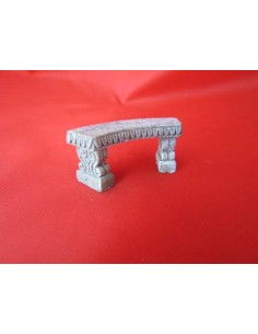 Banco de jardin escala 1/24