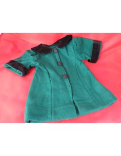 Abrigo paño verde