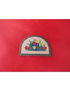 Alfombra de calle, tulipanes