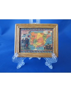 Cuadro mapa napoleonico