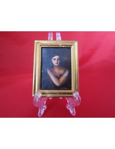 Cuadro mujer con guitarra