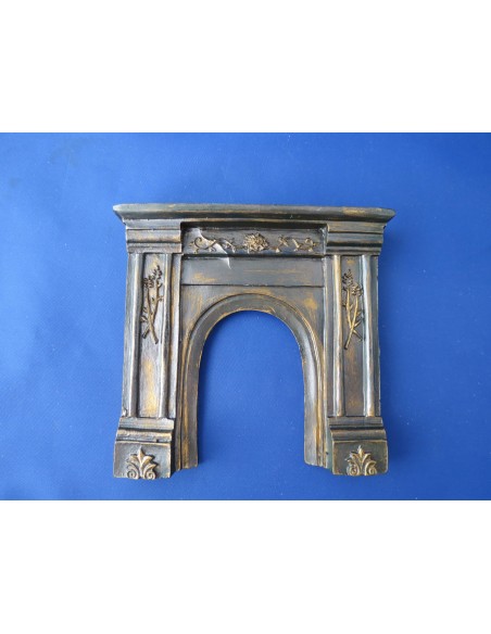 Chimenea, imitación bronce