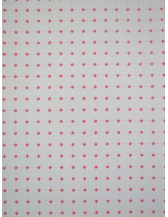 Alicatado blanco/rosa