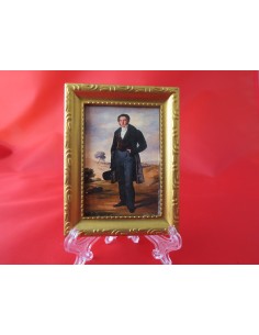 Cuadro caballero victoriano