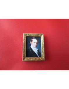 Cuadro retrato caballero 3