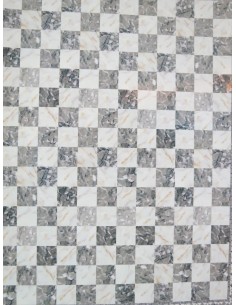 Papel mármol damero 2
