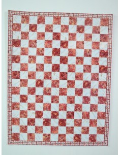 Papel mármol rojo/blanco 2