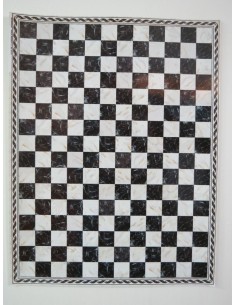 Papel mármol damero. 2