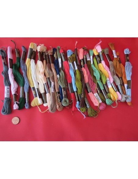 Madejas de hilos (30 unidades)