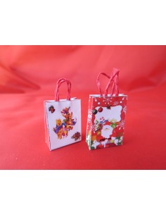 Bolsa de papel, navidad,2 unidades