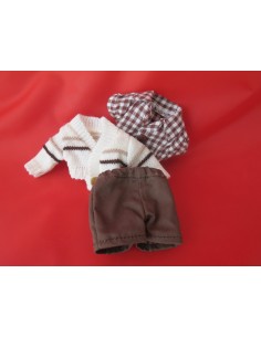 Conjunto tonos marrones mini Juanin