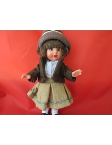 Vestido tono verdes para mini Mariquita