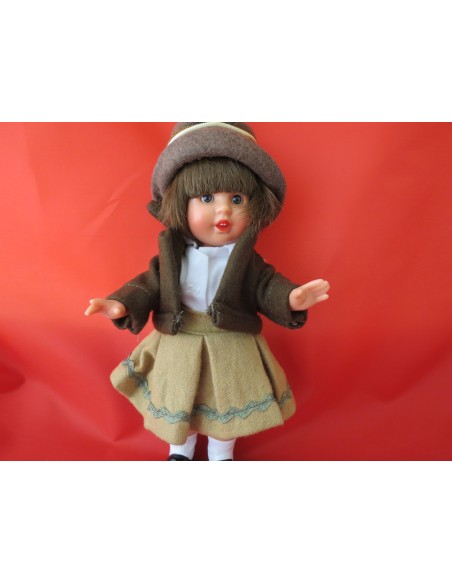 Vestido tono verdes para mini Mariquita