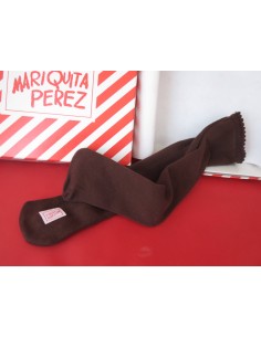 Medias leotardos marrón de Mariquita perez