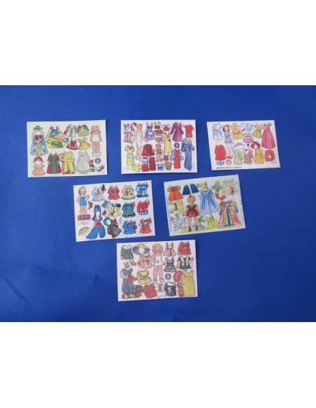 Mini recortables 3 unidades