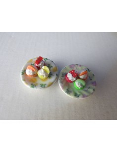 cupcakes, 3 unidades en plato 2