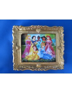 Cuadro de princesas disney