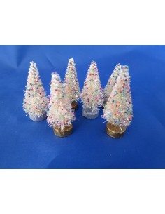 Mini arbol de navidad blanco