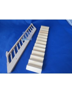 Escalera, pasamanos izquierda