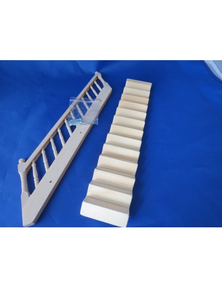 Escalera, pasamanos izquierda