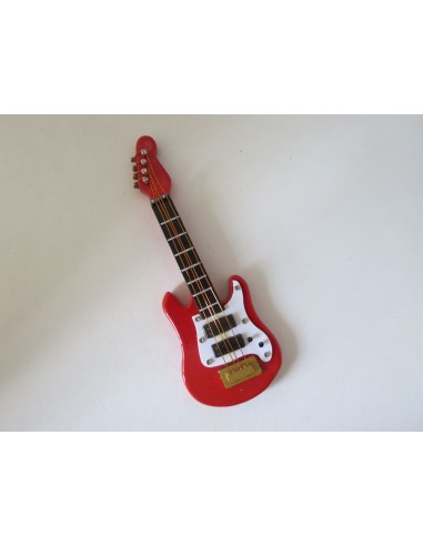Guitarra electrica roja
