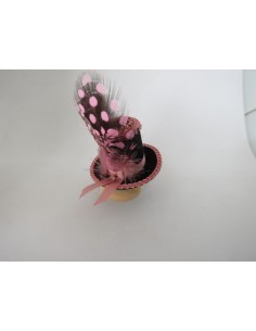 Sombrero negro copa alta 2