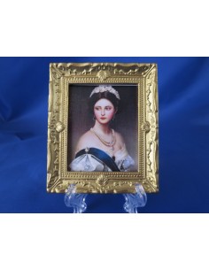 Cuadro, retrato de dama