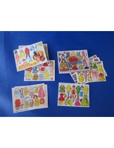 cuaderno con 5 laminas recortables