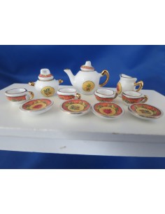 Juego de cafe calco navidad 2