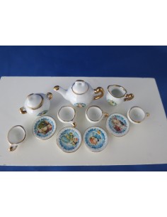 Juego de cafe, calco de navidad 2