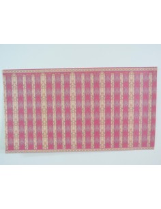 Papel victoriano rosa y...