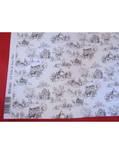 papel Toile de jouy 
