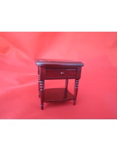 Mesilla de noche caoba